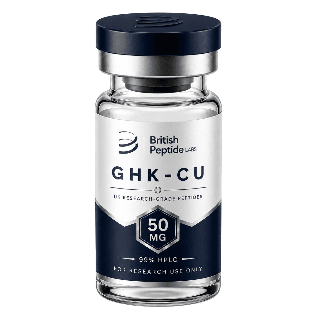 British Peptide Labs vial — GHK-Cu