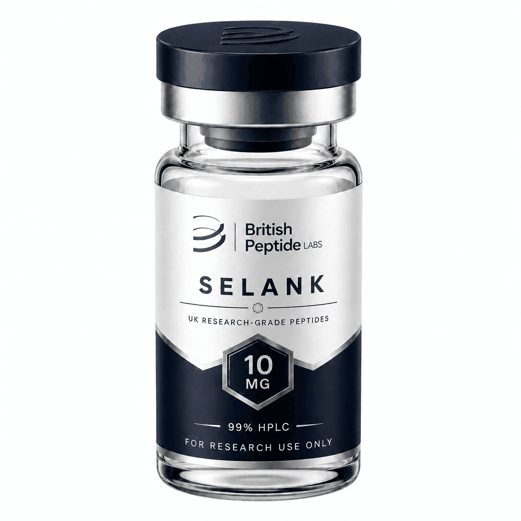 British Peptide Labs vial — Selank