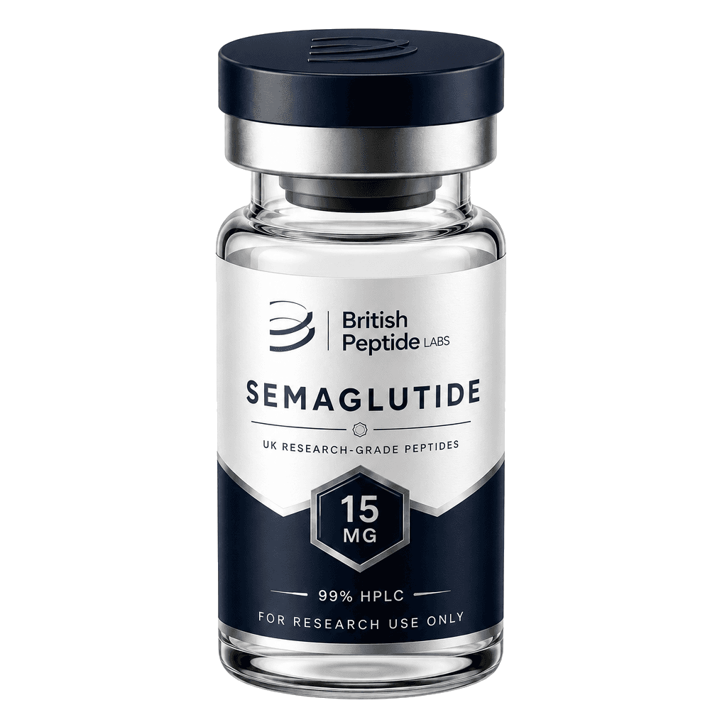 British Peptide Labs vial — Semaglutide