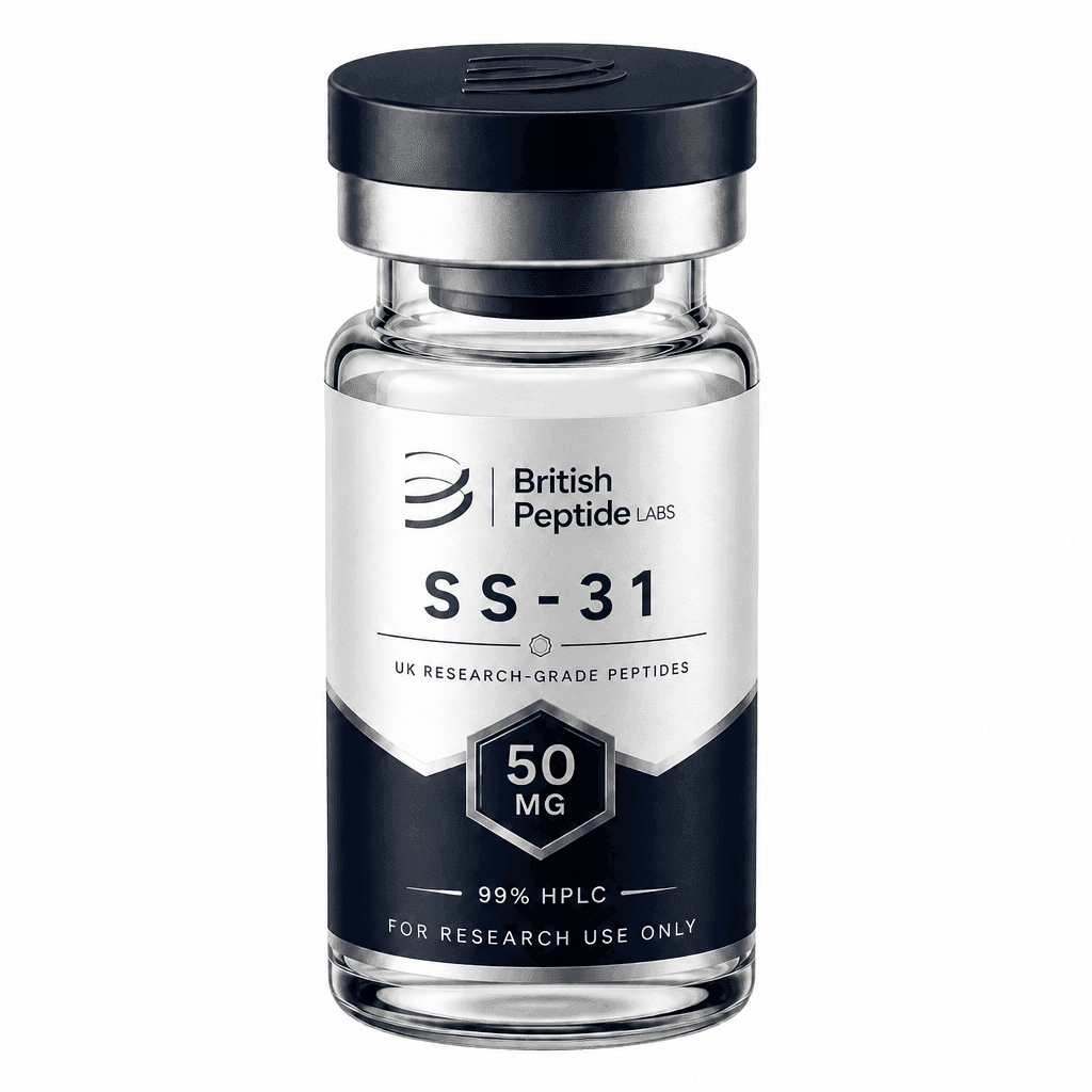 British Peptide Labs vial — SS-31